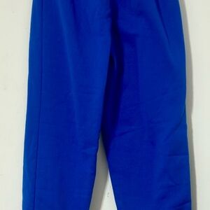 SHEIN Blue Joggers with Cropped Sweatshirt Vibrant Athletic Style